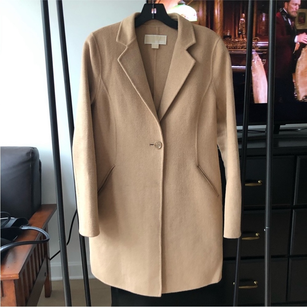 Michael Kors Women's Tan Coat